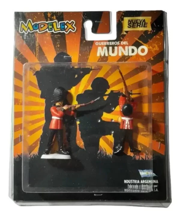 Producto - Fallado!!! Soldadito A Pie De Plastico Blister x 2 Guardia Real (41) Modelex - 0