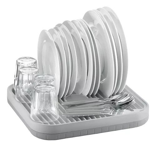 Producto - Secaplatos Escurridor Guzzini Flat - Drain Bandeja Premium