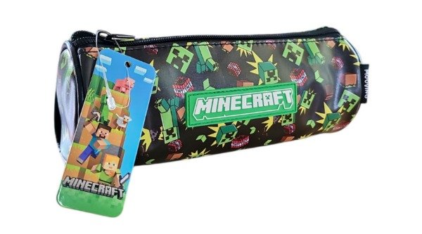 Producto - Cartuchera Tubo Minecraft Oficial