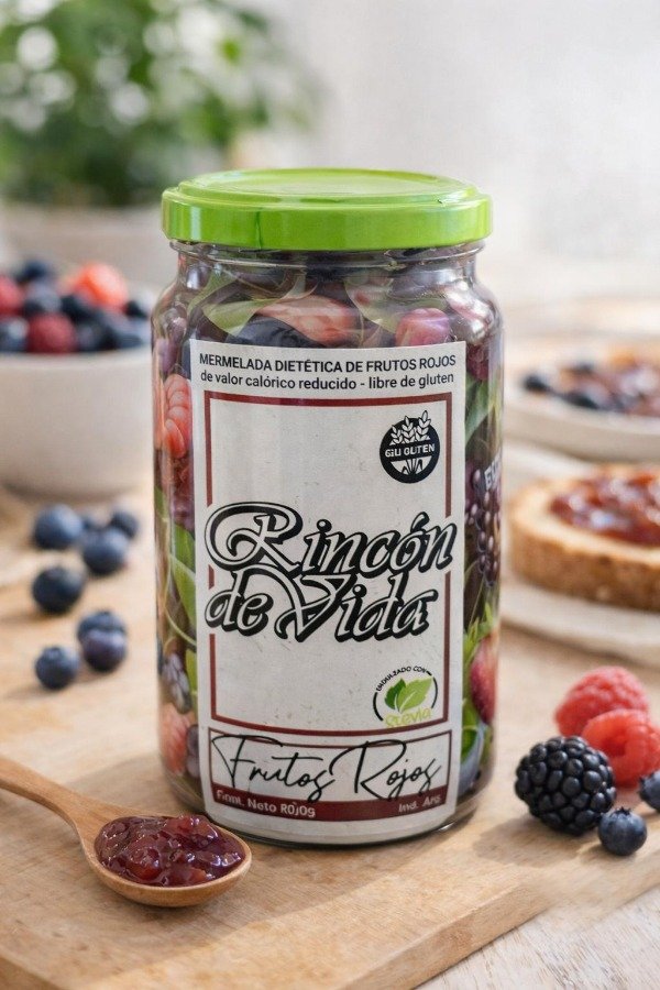 Producto - MERMELADA RINCON DE LA VIDA SABOR A FRUTOS ROJOS