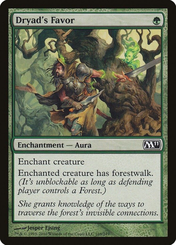 Producto - Dryad's Favor #169  Magic 2011