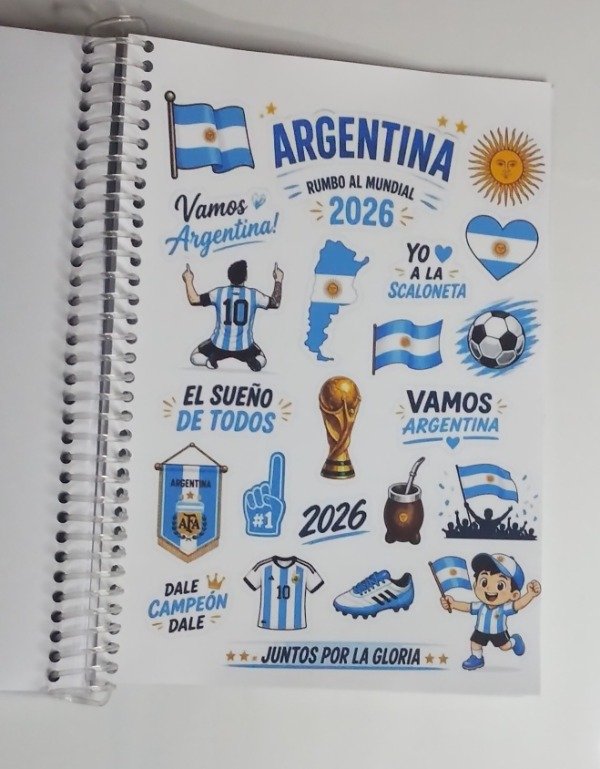 Producto - Cuaderno Argentina 2026 - 3