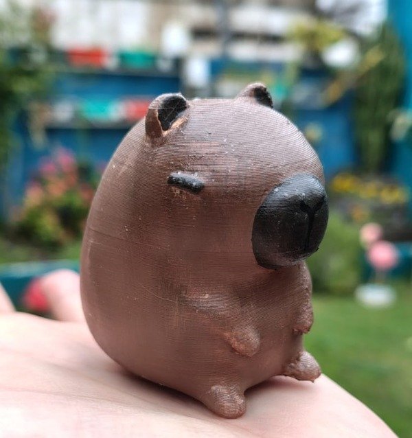 Producto - Figura 3D Capybara