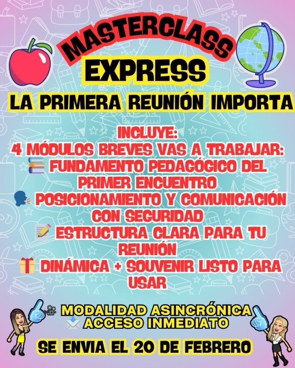 Producto - MASTERCLASS EXPRESS. LA PRIMERA REUNIÓN IMPORTA