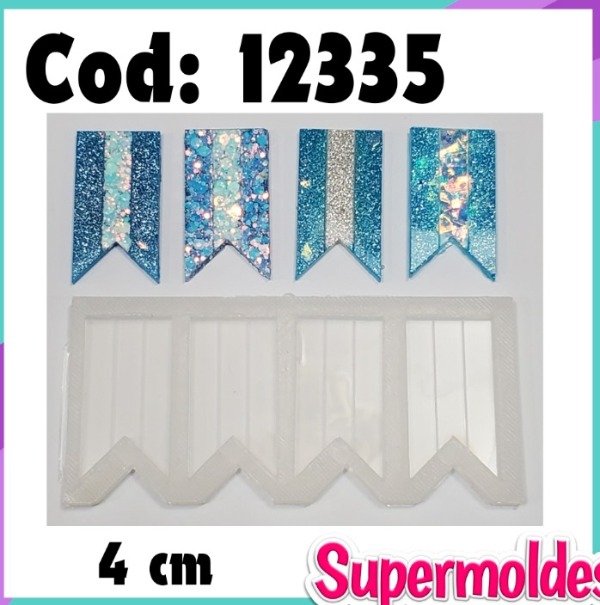 Producto - Escarapelas Bandera doble punta cod  12335