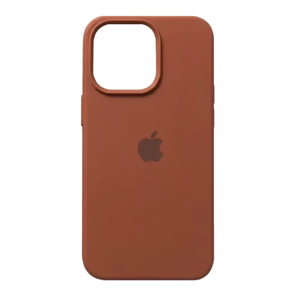 Producto - Funda de Silicona - Color Marrón Chocolate - IPhone 13 Pro - Apple - 0