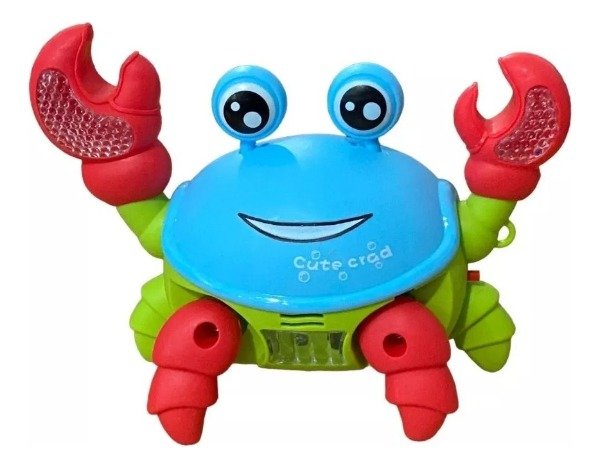 Producto - Juguete Cangrejo Musical Camina Luces Y Sonido