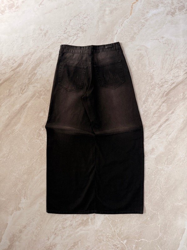 Producto - Jean Baggy Flama Negro
