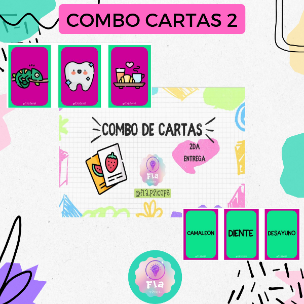 Producto - COMBO DE CARTAS 2