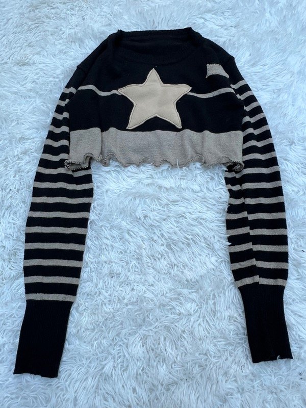 Sweater cropped talle S