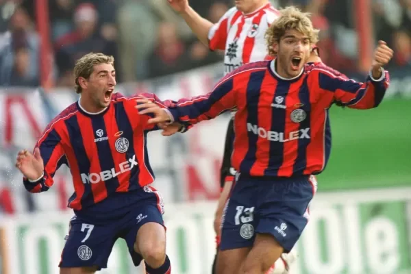 Producto - Camiseta San Lorenzo Retro 2000 Manga Larga