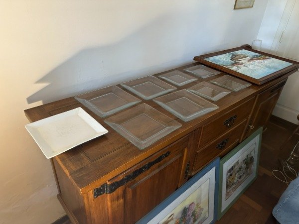 Producto - LOTE PLATOS CUADRADOS 26x26 y 20x20. PRECIO POR TODOS #11224
