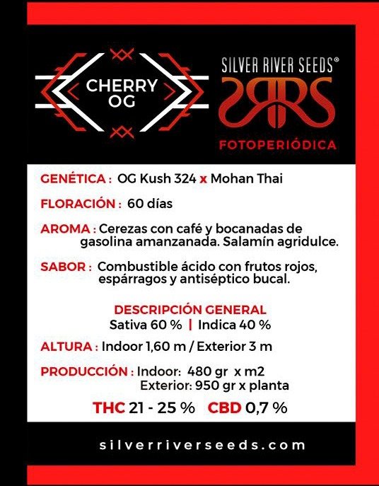 Producto - CHERRY OG x5 Foto