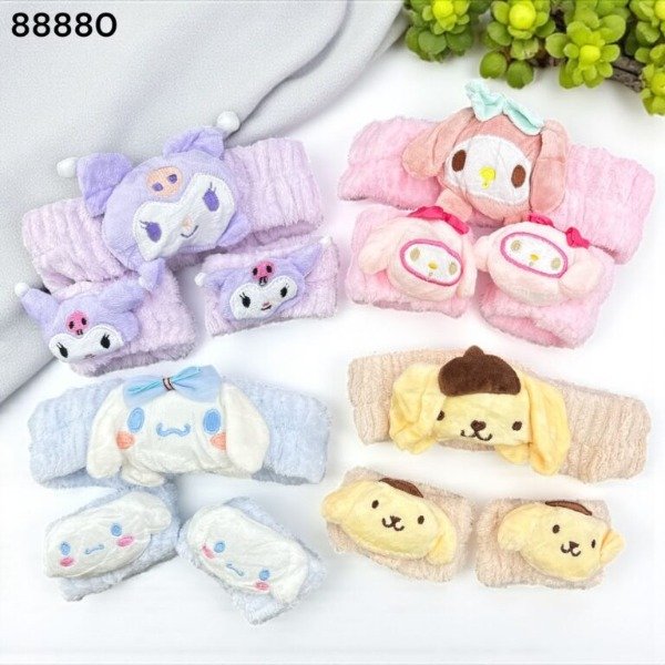 Producto - VINCHA + MUÑEQUERAS SANRIO