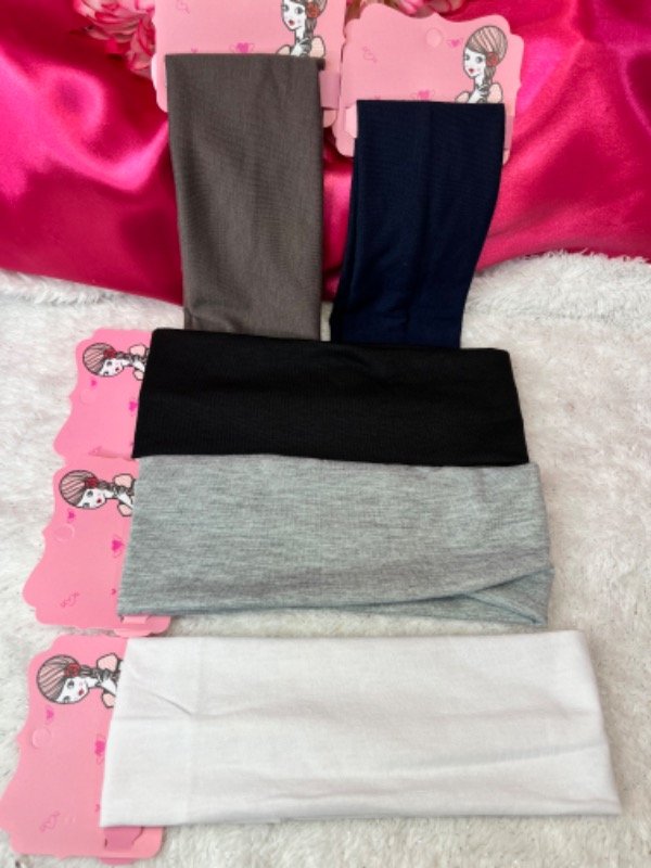 Producto - Vincha algodon lisas