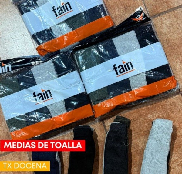 Producto - MEDIAS TOALLA X DOCENA