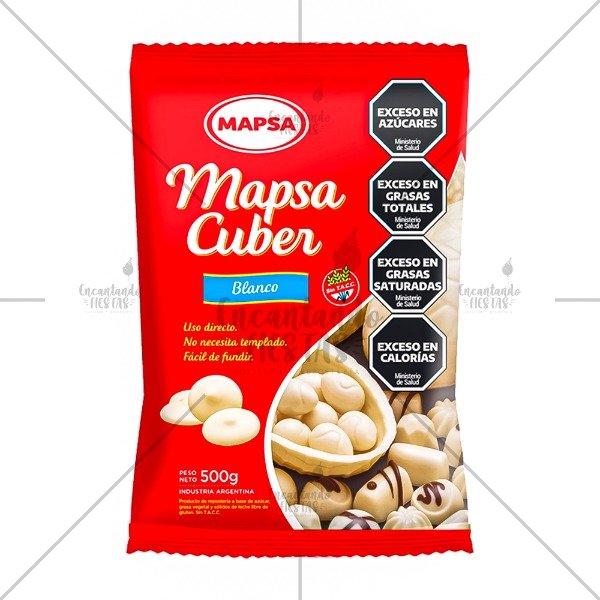 Producto - Chocolate Mapsacuber Baño de Repostería 500g - 1