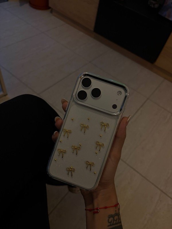 Producto - Funda Moños Gold