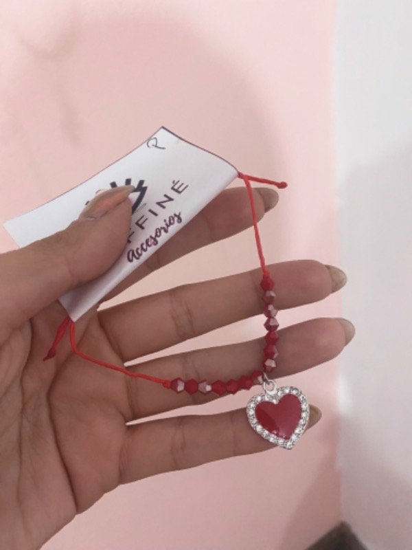 Producto - Pulsera heart red