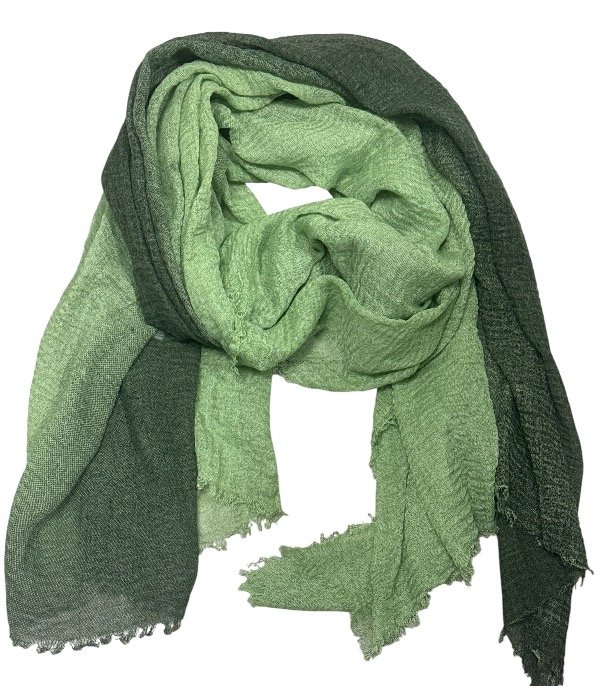 Producto - Chalina bien amplia en degrade verde