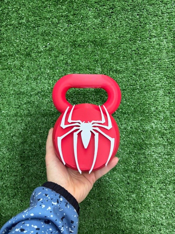 Producto - KETTS XXL - Kettlebell para Niños - Crossfit Kids - SPIDERMAN