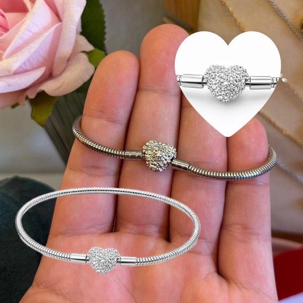 Producto - Pulsera: Pando Heart Flowers