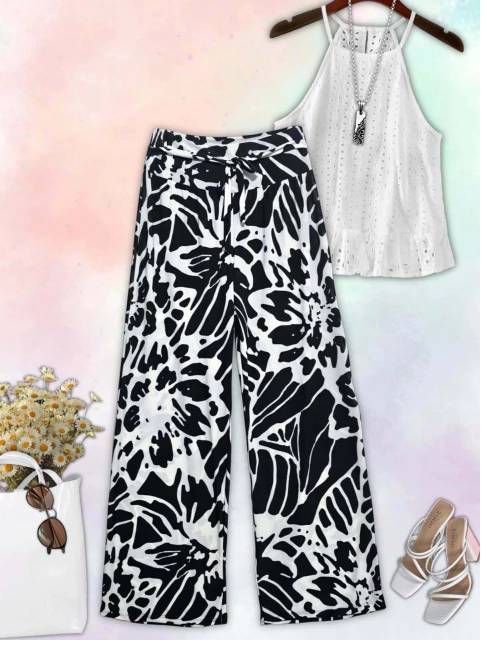 Producto - Maxi Palazzo estampado