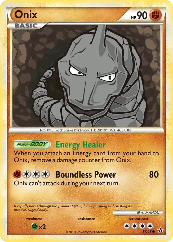 Producto - Onix (56/95) [HeartGold and SoulSilver: Unleashed]