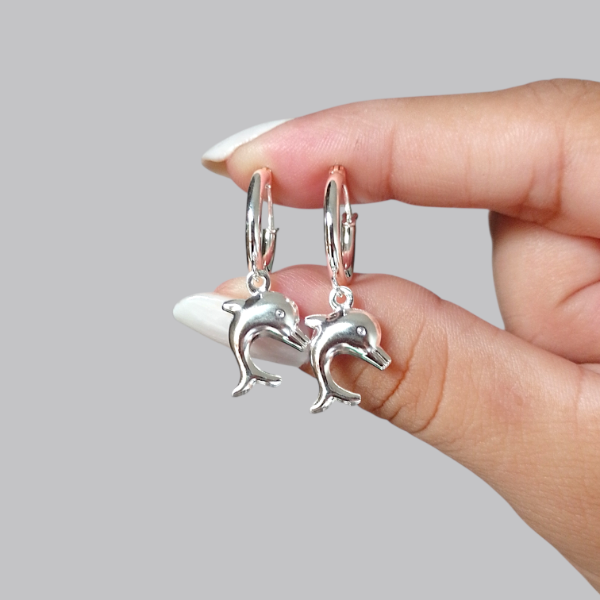 Producto - Argollas dije delfín AB 40229