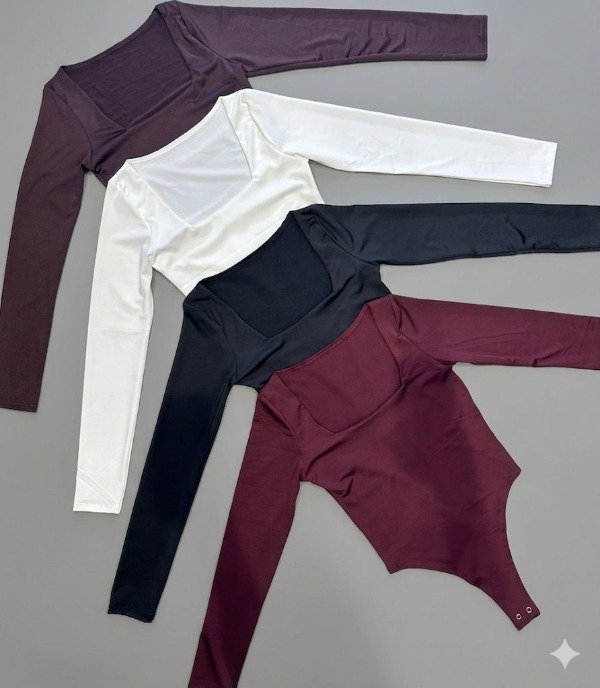 Producto - BODY ESCOTE CUADRADO M/L