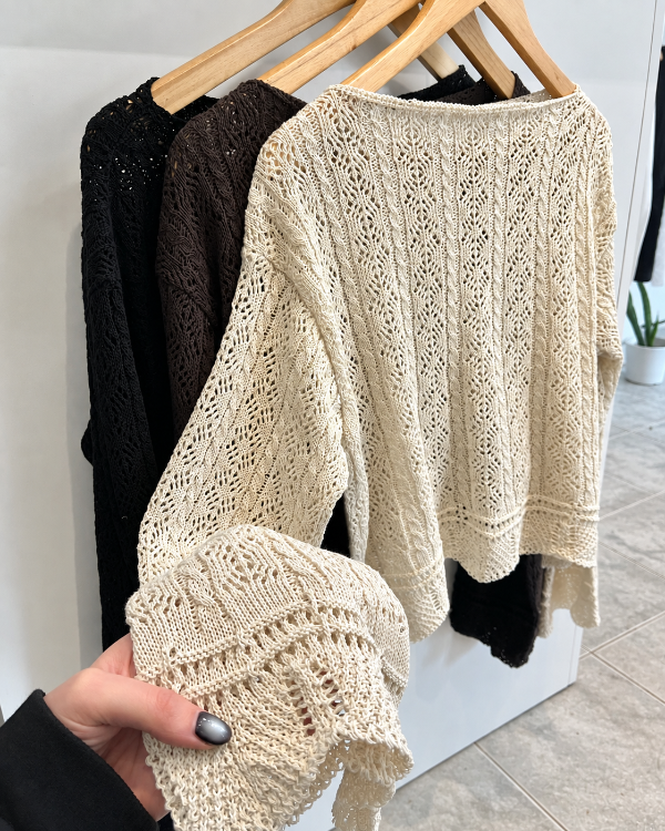 Producto - Sweater calado (último en negro) - 2