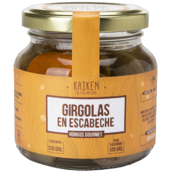 Producto - Gírgolas en conserva en escabeche - 220g [Kaiken]