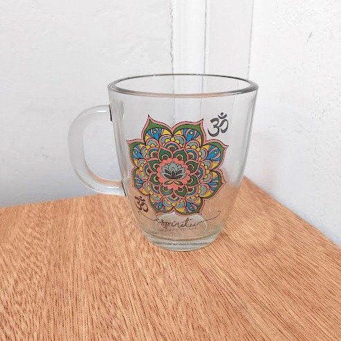 Producto - TAZA BOMBE DE VIDRIO COLECCIÓN MANDALA
