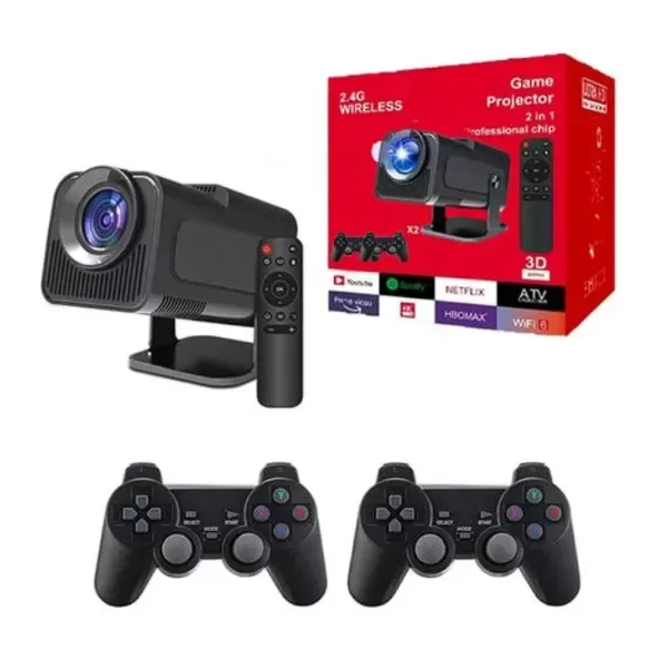 Producto - Proyector Smart ANDROID TV + Consola de juegos MES DEL NIÑO