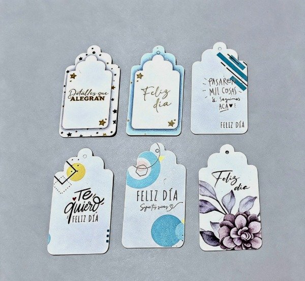 Producto - TAG FELIZ DIA - T500