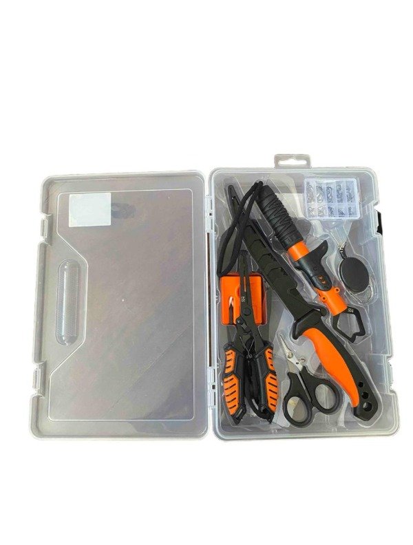 Producto - CAJA SEÑUELOS C/DIVISIONES Y ACCESORIOS DE  PESCA