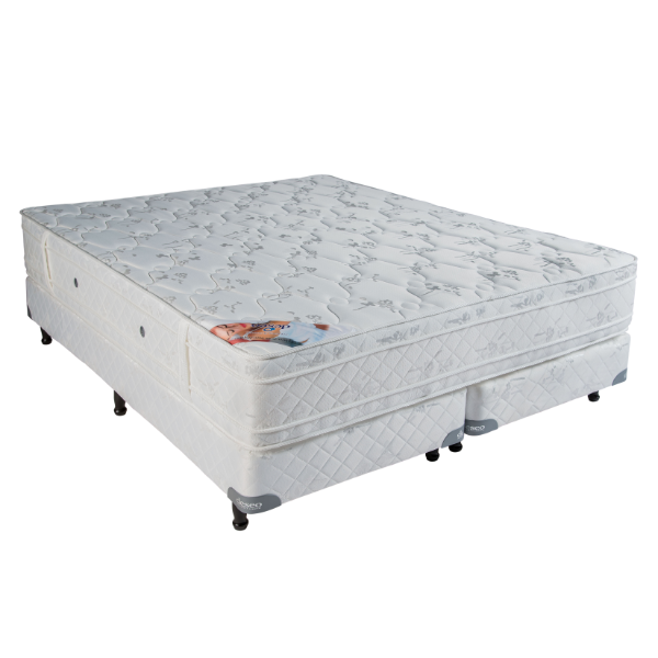 Producto - Conjunto sommier y colchon espuma Diamante Deseo - 2
