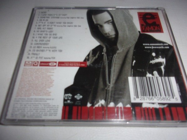 Producto - CD EAMON I DON'T WANT YOU BACK DIFUSION ARG 36E HIP HOP POP SOUL - 1