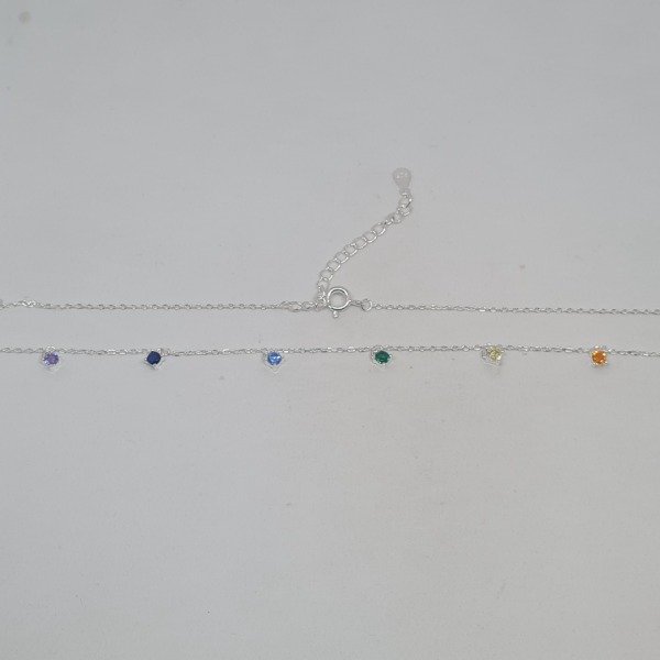 Producto - Collar piedra multicolor NS0266