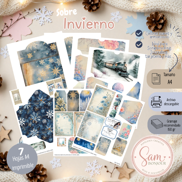 Producto - Archivo Digital: Folio Invierno