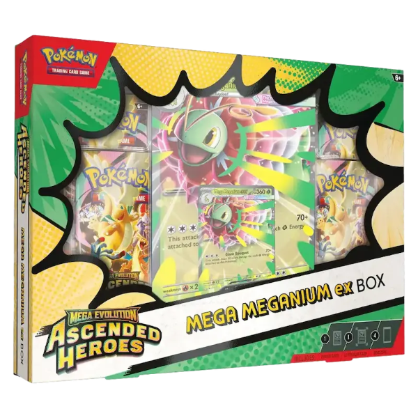 Producto - Pokémon TCG Mega Meganium Ex