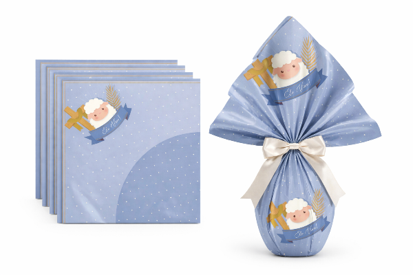 Producto - Envoltorio Huevo de Pascua Cordero 35cm