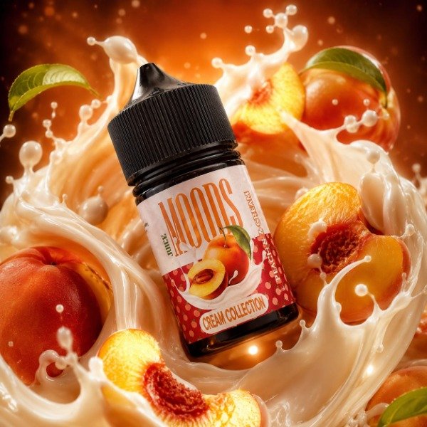 Producto - CREAM COLLECTION - PEACH AND CREAM - 60 ml - 3 Nico
