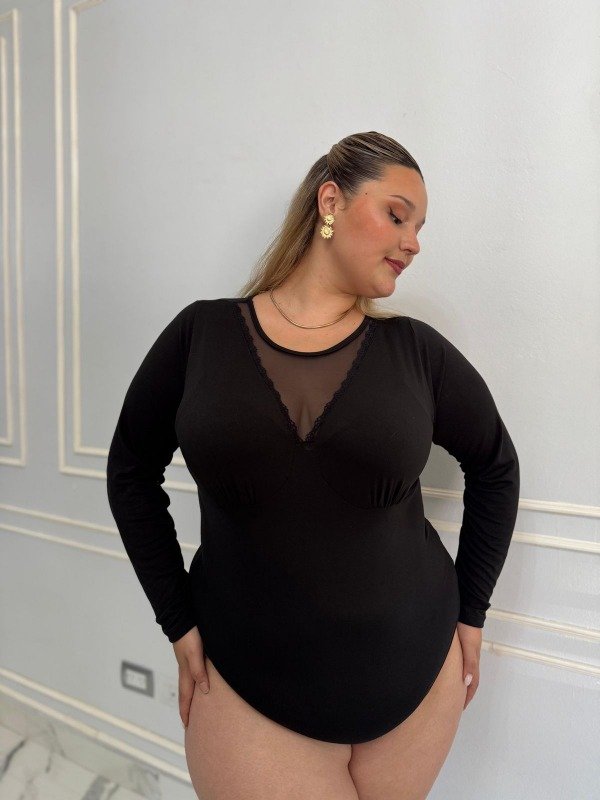 Producto - Body HANNA - modal y puntilla