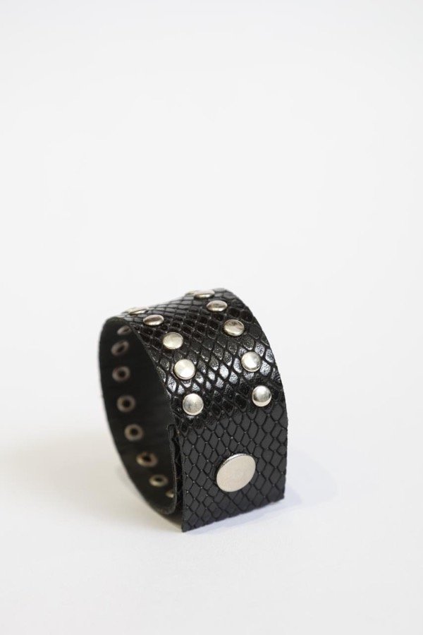Producto - BRAZALETE REPTIL NEGRO - 1