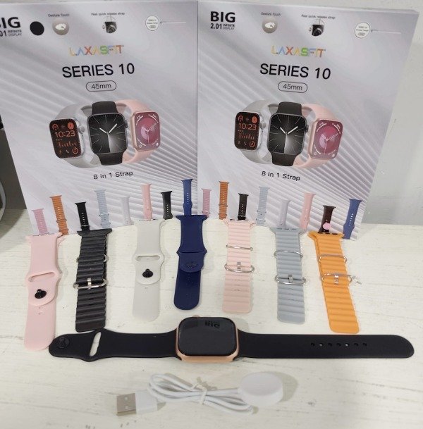 Producto - SMARTWATCH S10 8 EN 1 RELOJ INTELIGENTE DEPORTIVO