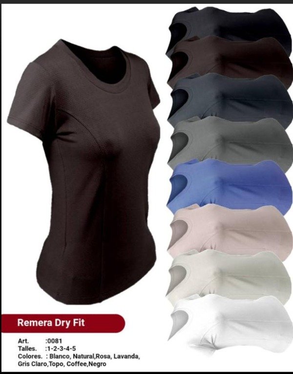 Producto - LINEA FELIX Art 0081 remera dry fit - 1