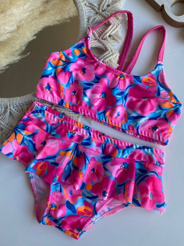 Producto - Bikini Estampada Bolados - COD 991