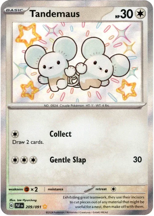 Producto - Tandemaus - 209/091 - Paldean Fates - Holo