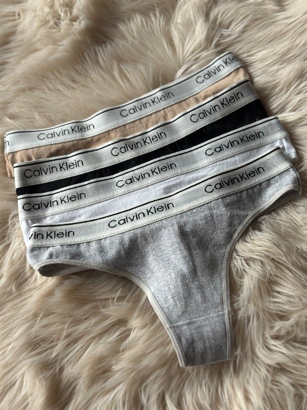 Producto - LESS CON ELÁSTICO ANCHO CALVIN KLEIN DE ALGODON